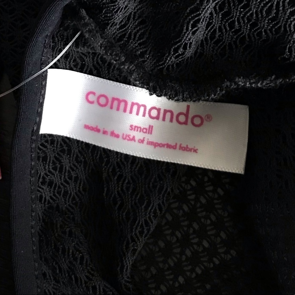 Commando Black Perfect Stretch Lace Camisole NWT - image 8